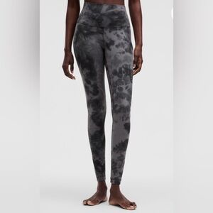 Lululemon Gray diamond Dye Women's Leggings 28” size 10